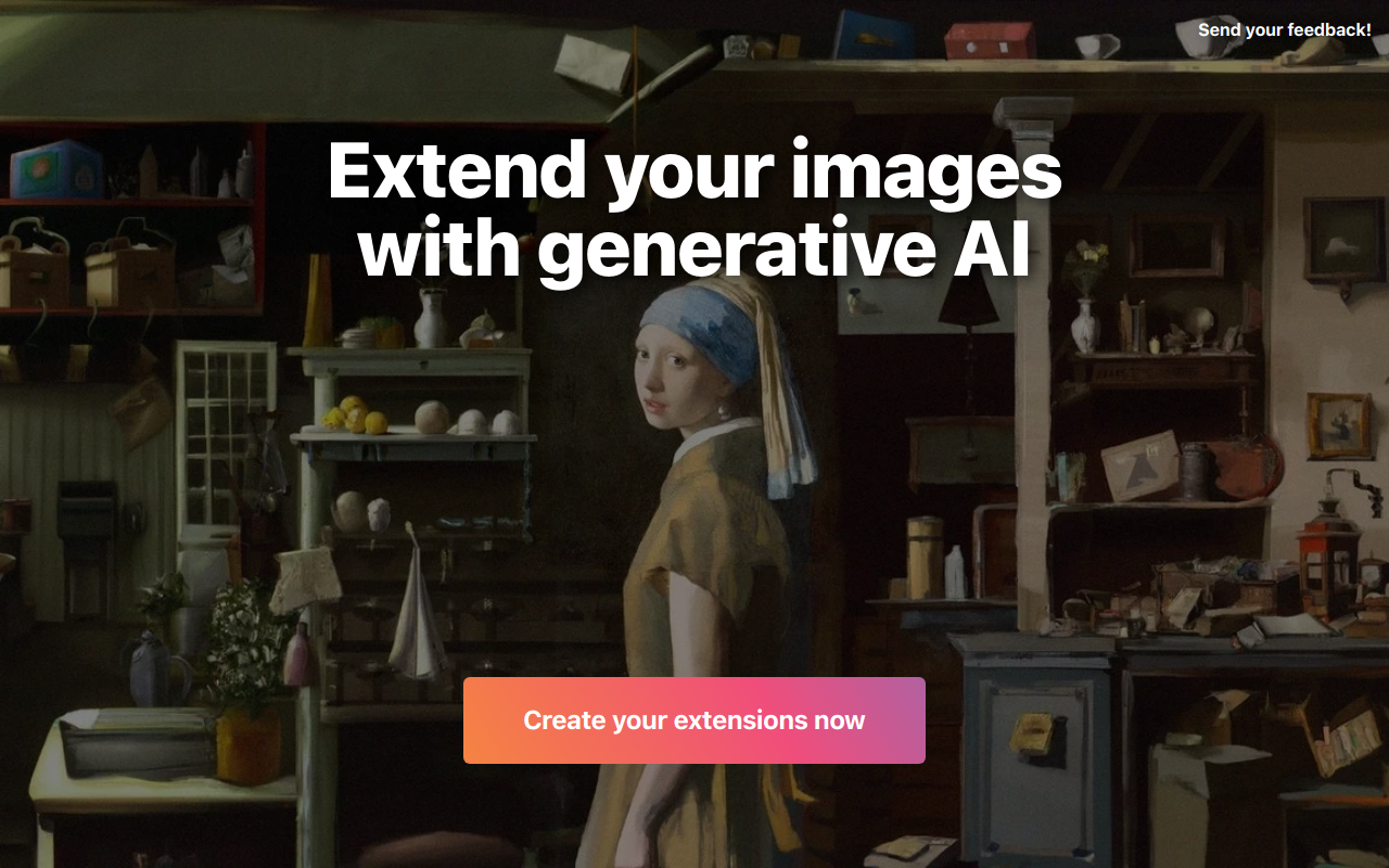 Extend your images with generative AI: ExtendImageAI